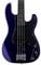ESP LTD Surveyor 87 Bass Guitar Dark Metallic Purple Front View